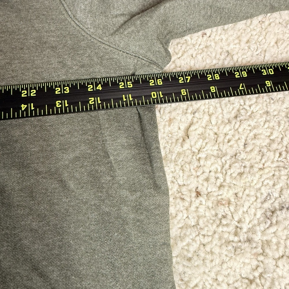 DISTRICT V.I.T.Fleece Graphic Hoodie Sweatshirt Green Yoda Starbuck Logo Mens XL - Picture 5 of 9